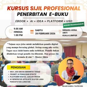 Kursus Sijil Profesional Penerbitan E-buku
